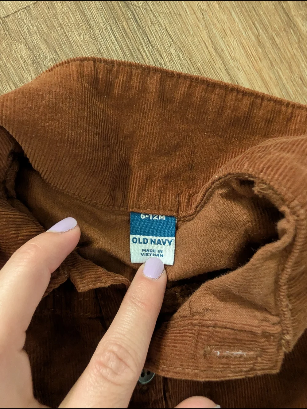Old Navy Brown Corduroy Jumpsuit Baby